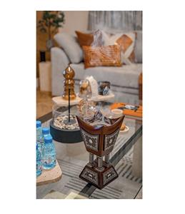 Brûleur à Bakhoor à faible MOQ, diffuseur d'aromathérapie, brûleur d'encens oriental de style traditionnel, support pour encens, produit fait main - Product Image 5