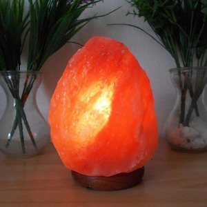 Lampe en sel rose de l'Himalaya extra large, prix d'usine pour restaurant, café, spa, hôtel et décoration cadeau, raffinée et emballée dans un sac - Product Image 3