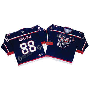 Jersey de Hockey sobre Hielo Transpirable de Alta Calidad al por Mayor, Ropa Deportiva Personalizable para Equipos, 100% Poliéster con Logotipo y Precio Personalizados - Product Image 3