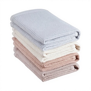 Customized Logo Embroidered Handmade Jacquard 100% Cotton Disposable Golf <b>Kitchen</b> Towels & Napkins - Product Image 1