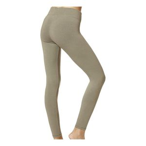 Soft Elastic High Waist Breathable Anti-Bacterial Knitted Yoga <b>Leggings</b> with Pockets for <b>Women</b> - Product Image 1