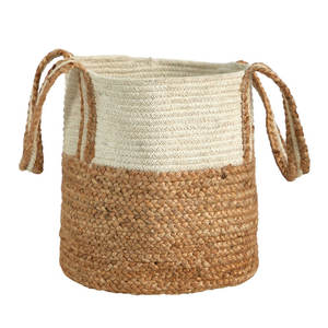 Natural Decorative Woven <b>Basket</b> <b>Jute</b>/Sisal Home Storage <b>Basket</b> for Home Decor - Product Image 1