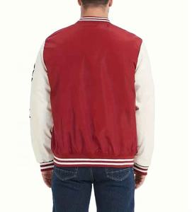 Chaqueta de Satén Bordada de Alta Calidad al por Mayor, Estilo Retro Clásico, para Estudiantes Universitarios, Ropa Exterior Acolchada para Hombre - Product Image 2