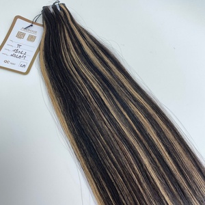 Nouveau luxe pour 1B/6.2 Super Double dessiné vietnamien 100% vierge Remy cheveux humains Double couche soyeuse trame plate lâche vague profonde - Product Image 3