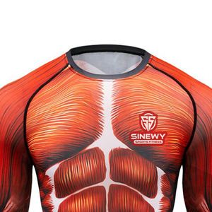 เสื้อแรชการ์ดปรับแต่งได้พร้อมป้องกันแสงแดด UPF 50 แขนยาวสำหรับว่ายน้ำ - Product Image 2