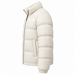 Veste d'hiver rembourrée personnalisée avec logo imprimé, veste à bulles pour homme, veste d'extérieur surdimensionnée pour homme, vestes et manteaux pour homme en vente à prix réduit - Product Image 2