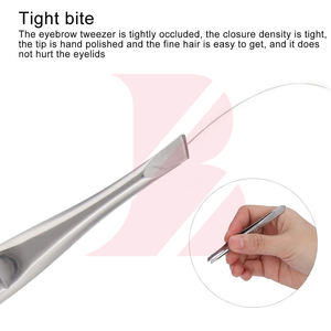 Pince à épiler biseautée tendance pour sourcils, épilation précise et douce, nouvelle arrivée, prix de gros, pour sourcils, à tout moment et en tout lieu - Product Image 6