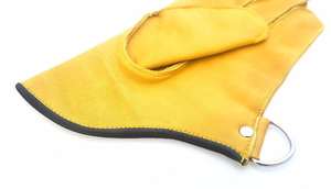 Guantes de Cetrería de Nuevo Diseño para Manipulación de Aves, Colores Personalizados, Largos, de Cuero de Alta Calidad, Doble Capa, Accesorio Estándar para Caza - Product Image 3