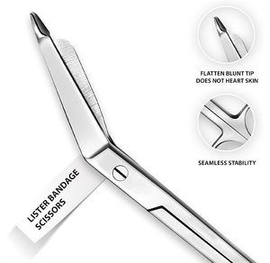 Kit chirurgical d'entraînement pour étudiants, 18 pièces en acier inoxydable, pour la pratique des instruments et la dissection, certifié CE ISO, par Grip Surgical - Product Image 4