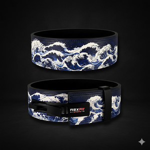 Cinturón de Levantamiento de Pesas Rexfit Sports, Personalizado, de Cuero Genuino, con Hebilla de Palanca, Antideslizante, Ajustable, Unisex, Protección Avanzada - Product Image 1