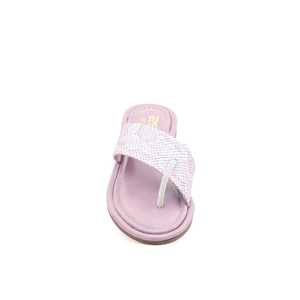 Chappal เครื่องกลึง FR0458พรีเมี่ยมสีม่วงแบบเป็นทางการ - Product Image 1