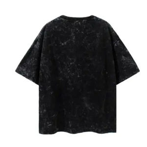 T-shirt uni à manches courtes en coton 100% tricoté, design tendance, personnalisable, décontracté pour homme, écologique, séchage rapide, haute qualité - Product Image 2