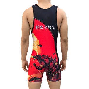 Singletes de Lucha Libre con Logotipo Personalizado, Estampado por Sublimación, Talla Grande 6XL, Transpirables, de Alta Calidad para Hombre - Product Image 2