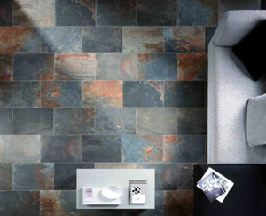 Pierre d'ardoise naturelle Yak avec bords sciés pour revêtements muraux et sols intérieurs et applications de pierre décorative - Product Image 2