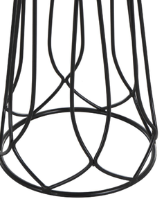 Grand pot de fleurs en métal de luxe avec support Pot de fleurs décoratif intérieur et extérieur pour la maison, le jardin et le bureau - Product Image 4