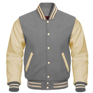 Factory Custom Logo High Quality Winter Team Uniform <b>Men's</b> College Baseball Jackets Wholesale Varsity Jacket - Product Image 1