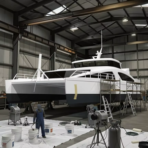 Yate de Crucero Personalizado UBI 22150 de 22m, 150 PAX, Motor Intraborda HD-1180B, Casco de Aluminio Soldado, Transporte CN, 30-35 Nudos, Control Remoto - Product Image 3