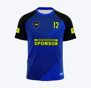 Custom Soccer Team Jersey Short Sleeve Football Shirt Quick Dry Printed Sportswear for Training Match - Product Image 5