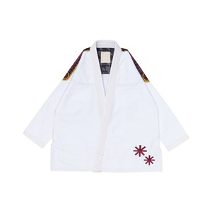 Kimono de Jiu-Jitsu Brasileño (BJJ) al por Mayor, Blanco, con Logotipo Personalizado, Premium, de Alta Calidad, 100% Algodón, Aprobado por la IBJJF, Uniformes de Artes Marciales Ligeros - Product Image 1