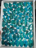 Cabochon de Shattuckite Malachite Naturelle Qualité AAA Bleu Vert Pierre Précieuse Non Montée pour la Fabrication de Bijoux Vente en Gros Acheteurs États-Unis Royaume-Uni Allemagne