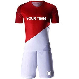 Uniformes de Fútbol al Por Mayor de Alta Calidad, Ecológicos, Duraderos, 100% Poliéster, Ligeros y Transpirables, Camiseta de Fútbol Corta - Product Image 3