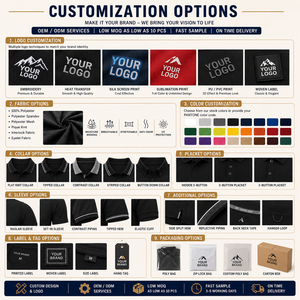 Fabricante de Camisetas Polo Personalizadas, OEM, ODM, Uniformes de Golf Corporativos, Proveedor de Ropa de Marca Privada - Product Image 5