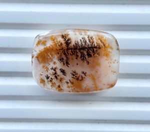 Cabocho de Ágata Dendrítica Natural de Alta Calidad AAA, Gema Ovalada de Cristal Fino, Piedra Suelta para Joyería, Piedra Curativa, Formas y Tamaños Variados - Product Image 2