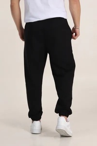 Pantalon de survêtement décontracté pour homme grande taille, taille mi-haute, coupe régulière, taille élastique, léger, écologique, imperméable, respirant, en polyester - Product Image 6