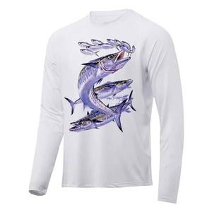 Maillot de pêche personnalisé pour homme, sublimation, séchage rapide, protection UV, idéal pour la pêche et les sports - Product Image 1