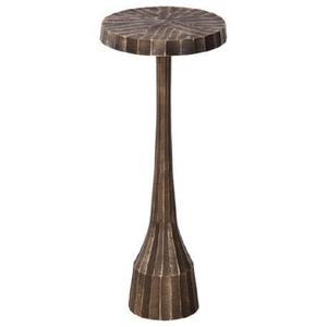 Mesa de Cóctel Doble de Aluminio de Alta Calidad, Mueble de Metal de Primera Calidad, Mesa Auxiliar Decorativa para el Hogar, Hotel, Mesa para Bebidas y Vino, Latón - Product Image 3