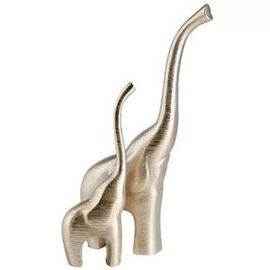 Figura de Elefante de Metal Contemporánea, Escultura Artística Hecha a Mano para Decoración de Mesa de Salón - Product Image 2
