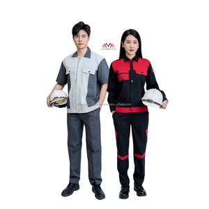 Uniforme de Trabajo de Diseño Personalizado, Ropa de Trabajo Informal para Mujer/Hombre, Conjunto de Fábrica, Traje de Trabajo Eléctrico, Uniforme de Fábrica FMF - Product Image 1