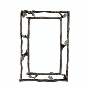 Modern Home Decor Wall Mirror With <b>Metal</b> <b>Frame</b> Hanging Wedding Living Room Bedroom Decoration In Affordable Price - Product Image 1
