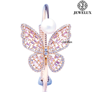 Whole Sale Supply Elegant Gold Plated Butterfly <b>Cuff</b> <b>Bracelet</b> Adjustable 925 Sterling <b>Silver</b> for Daily Wear Best Price - Product Image 1