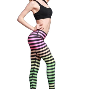 Conjunto de Yoga Sublimado al por Mayor para Mujer 2026: Sujetador Deportivo y Leggings Transpirables de Spandex para Entrenamiento - Product Image 3
