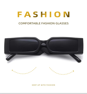 Custom Logo YH Unisex UV400 Full Rim Small Rectangle PC <b>Sunglasses</b> Vintage Designer <b>Retro</b> Model 1250 2025 - Product Image 5