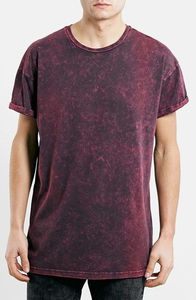 เสื้อยืดคอกลมแขนสั้นผู้ชาย ผ้าฝ้าย 100% สีพื้น ทรงปกติ ผ้าถัก สวมใส่สบาย - Product Image 6