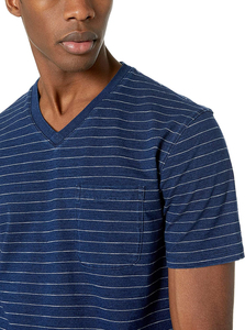 Camisetas Negras Personalizadas para Hombre, Manga Corta, Cuello Redondo, Tela de Algodón Peinado, Logotipo Frontal con Serigrafía, Corte Holgado Formal - Product Image 5
