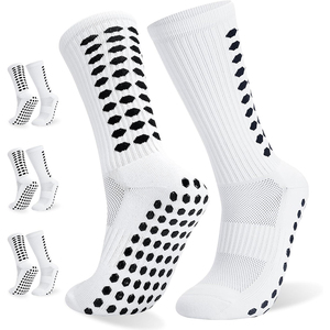 <b>Wool</b> Cotton Acrylic Knitted Summer Knee High Football <b>Socks</b> Anti Skid Soccer Breathable Compression Sports Training <b>Socks</b> - Product Image 2