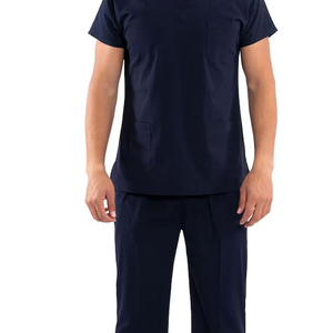Breathable Unisex Hospital OEM Wholesale Canvas Medical Nurse <b>Doctor</b> Scrub Tops and Pants <b>Set</b> Quick Dry Scrubs Uniform - Product Image 5