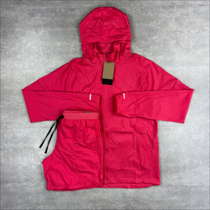 Chaqueta Deportiva Ligera Unisex de Maternidad con Capucha, Estampada, de Color Sólido, con Cierre Completo, Tejido Impermeable, para Verano - Product Image 2