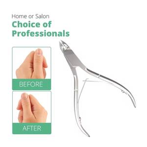 Coupe-ongles professionnel en acier inoxydable avec une large ouverture de mâchoire et une pointe de lame arrondie pour les soins des pieds des adultes - Product Image 3