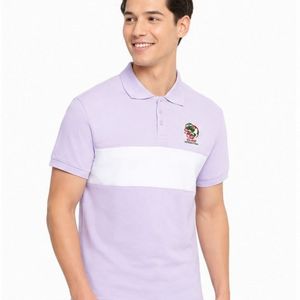 Polo de golf pour hommes, uniforme de mode en gros, manches courtes, logo personnalisé, pour une tenue estivale de haute qualité - Product Image 3