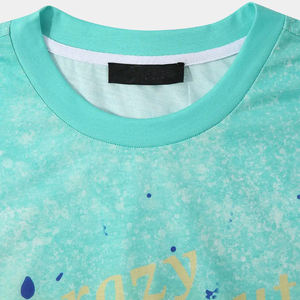 T-shirts pour hommes de haute qualité, col rond, manches courtes, séchage rapide, tissu épais, imprimé par sublimation, coupe décontractée, tricoté sur le devant - Product Image 3