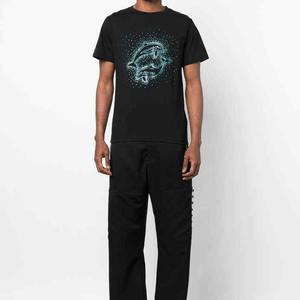 Camisetas para Hombre 2026, Mezcla de Poliéster y Algodón, Cuello Redondo, Corte Regular, Transpirables, de Alta Calidad, Diseño Casual de Lujo con Pedrería - Product Image 6