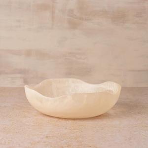 Tazón de Resina Irregular Hecho a Mano de Lujo, Tazón Decorativo Moderno para Frutas, Tazón Multiusos para Ensaladas, Tazón Decorativo de Diseño para Mesa - Product Image 1