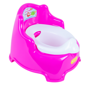 Chaise de toilette couverte avec dossier haut, cuvette intérieure amovible, construction en plastique PP hygiénique, entretien facile, design moderne, salle de bain - Product Image 5