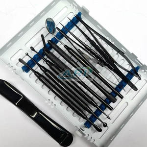 Kit d'instruments dentaires parodontaux : détartreurs, curettes, sondes – Outils complets de soins bucco-dentaires – Kit d'instruments dentaires parodontaux de qualité supérieure - Product Image 2