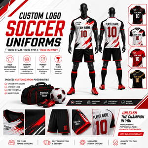 Camiseta Deportiva Personalizada de Fútbol con Nombre de Jugador, Diseño Deportivo, Secado Rápido, Transpirable, Impresión por Transferencia de Calor - Product Image 1