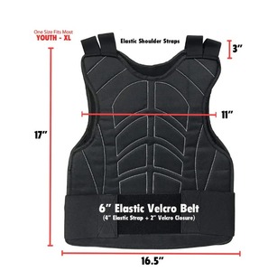 Protector Corporal de Fabricante OEM para Aplicaciones de Seguridad Deportiva para Jóvenes y Adultos con Logotipo Personalizado, Venta al por Mayor y Soporte de Marca - Product Image 2